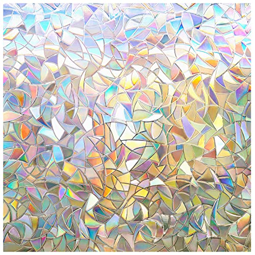 Rainbow Window Privacy Film (35.4" x 118.1" / Clear)