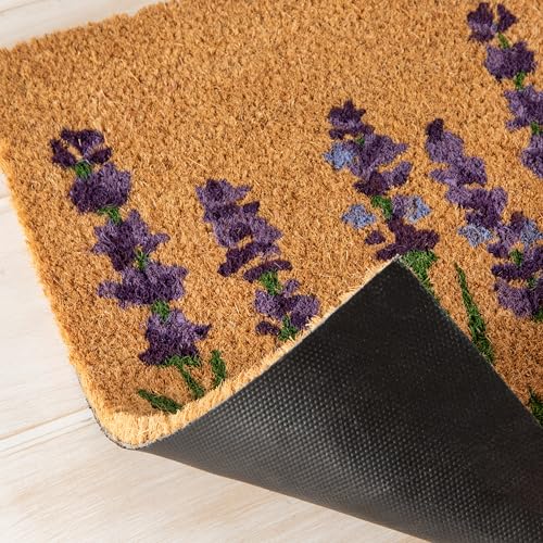 Lavender Doormat (Lavender / 1'6" x 2'6" (Rectangular))