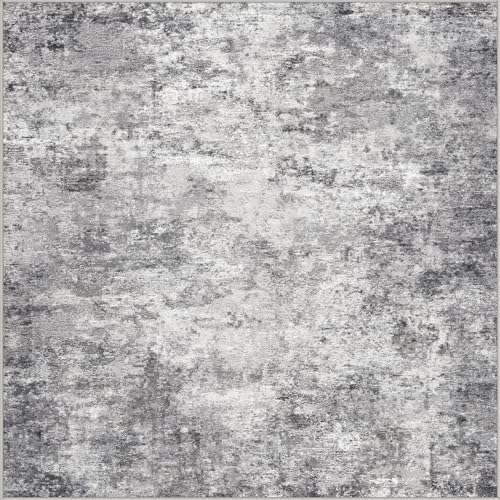 Square Area Rugs (Grey / 6' x 6' (Square))