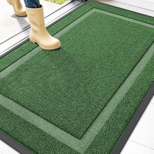 Front Door Mat Outside 47x32 (Green / 47" x 32")