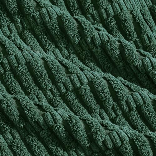 4 Packs Decorative Throw Pillow Covers for Living Room Couch Bed (16" x 16" (Pack of 4) / Dark Green)