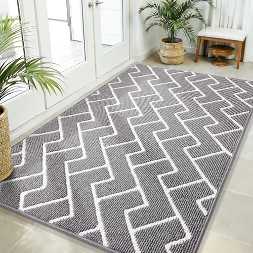 Front Door Mat 71x47 (Grey / 71" X 47")