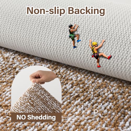 48x24 Long Bathroom Rugs Non Slip Washable (Coffee / 2' x 4' (Rectangular))