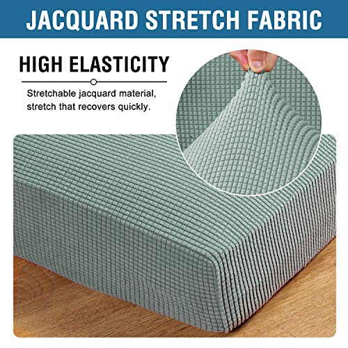 Super Stretch Individual Seat Cushion Covers (Sage / 3 Cushion XL Sofa)
