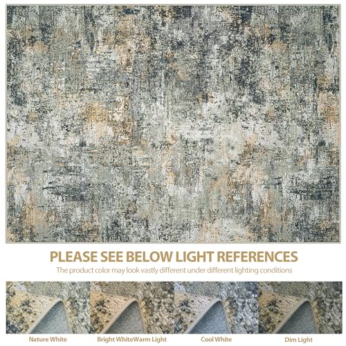 Runner Rugs for Hallways Kitchen 2.6x8 Non Slip Washable Multi Color (Multi Color / 2'6" x 8' (Rectangular))