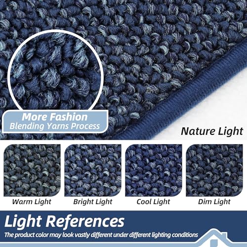 Kitchen Runner Rugs 24"x60" (Blue / 24" X 60" (Rectangular))
