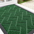 Front Door Mat Outside 29.5x17 (Green / 29.5" x 17")