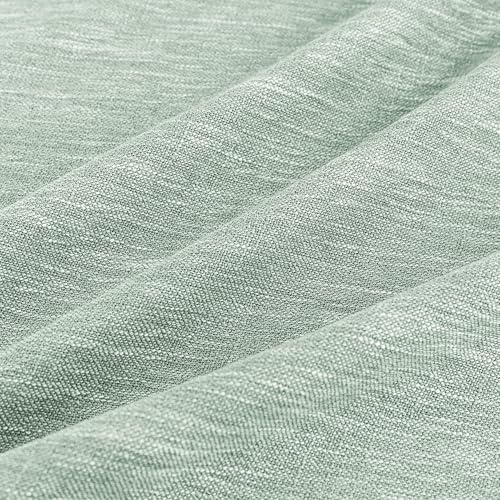 95 Inch Curtains Farmhouse Light Filtering Privacy Curtain Drapes for Patio Door Living Room (50"W x 95"L (Pack of 2) / Aqua)