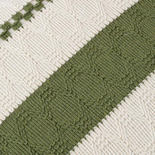 Set of 1 Boho Moss Green Euro Decorative Throw Pillow Cover 26x26 Inch for Couch Bed Bedroom (26" x 26" (Pack of 1) / Moss Green)