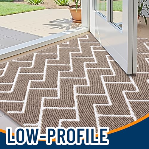 Front Door Mat 36x24 (Brown / 36" X 24")
