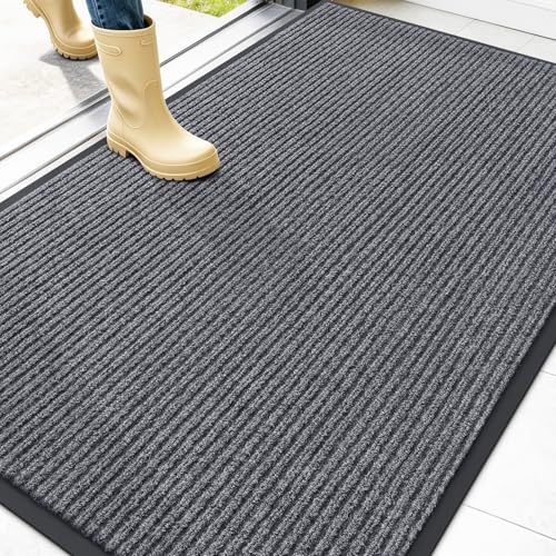 Front Door Mat 47x32 (Grey / 47" X 32")