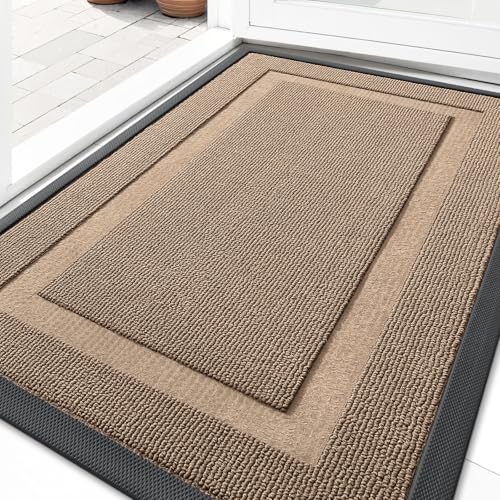 Front Door Mat Outside 33x21 (Mocha / 33" x 21")