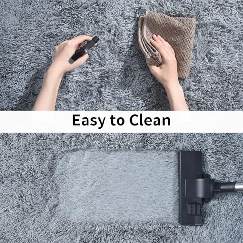 Soft Runner Rugs for Bedroom Hallways (2' x 3' (1 pc) / Grey)