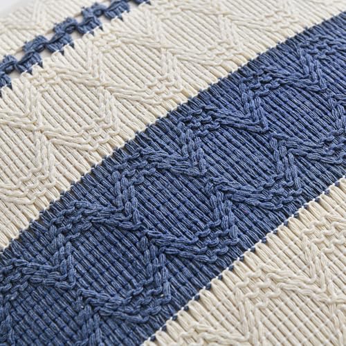 Set of 1 Dusty Blue Vintage Euro Decorative Throw Pillow Cover 26x26 Inch for Couch Bed Sofa Chair Bedroom (26" x 26" (Pack of 1) / Dusty Blue)