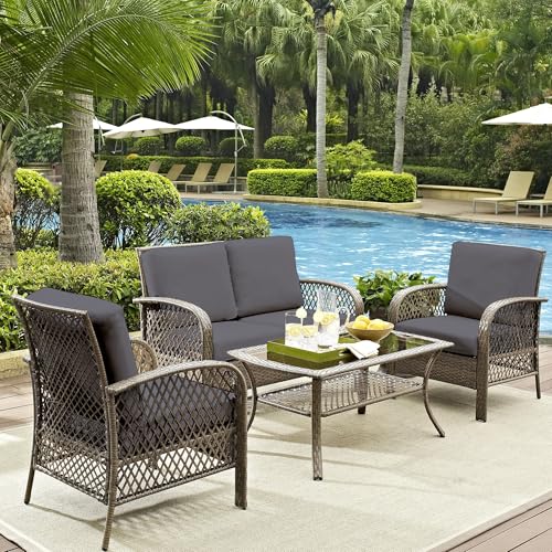 14Pcs Outdoor Cushion Covers (Grey / 14PCS)