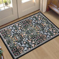 2x3 Small Entryway Rug (Dark Black / 2' x 3' (Rectangular))