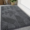 Front Door Mat Outside Entrance (Grey / 59" X 20")