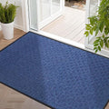 Front Door Mat Outdoor Entrance (Coastal Blue / 3'10" x 6'1" (Rectangular))