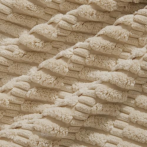 4 Packs Decorative Throw Pillow Covers for Living Room Couch Bed (24" x 14" (Pack of 4) / Tan)