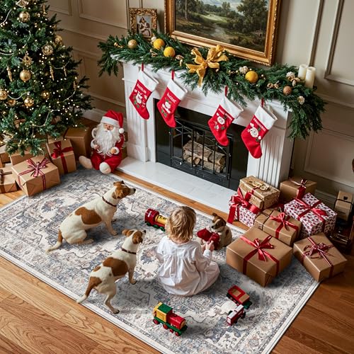 Washable 3x5 Kitchen Area Rugs (3' x 5' (Rectangular) / Brick)