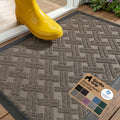 WeatherMAX Door Mat (Taupe Basket Weave / 29" x 17")