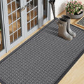 Front Door Mat Outside Entrance (Grey / 47" X 23")