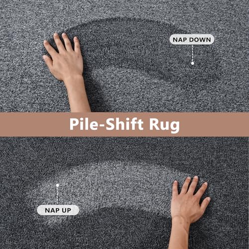 7x10 Large Grey Area Rug Non (07 Grey / 7' x 10' (Rectangular))