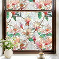 Stained Glass Window Privacy Film (35.4" x 157.4" / Magnolia)