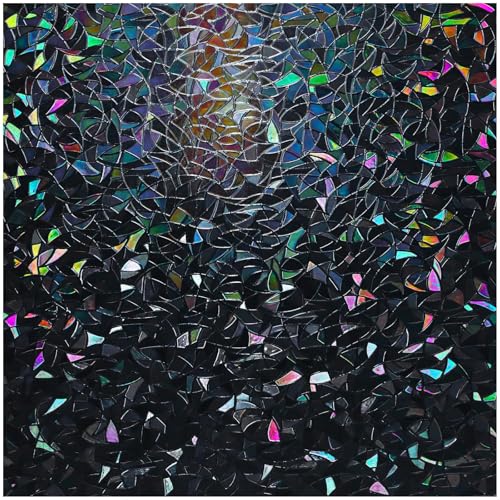 Rainbow Window Privacy Film (35.4" x 78.5" / Black)