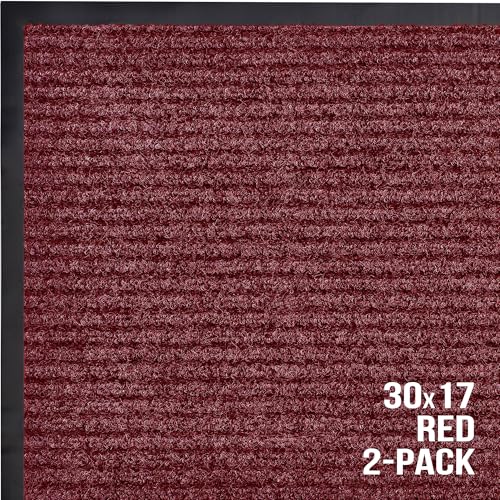 Front Door Mat (30" x 17" / Red)