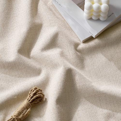 Warm Sand 100% Blackout Curtains 84 Inch Long for Living Room (Warm Sand / 52"W x 84"L (Pack of 2))