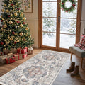 Hallway Washable Runner Rug (2' x 6' (Rectangular) / Brick)