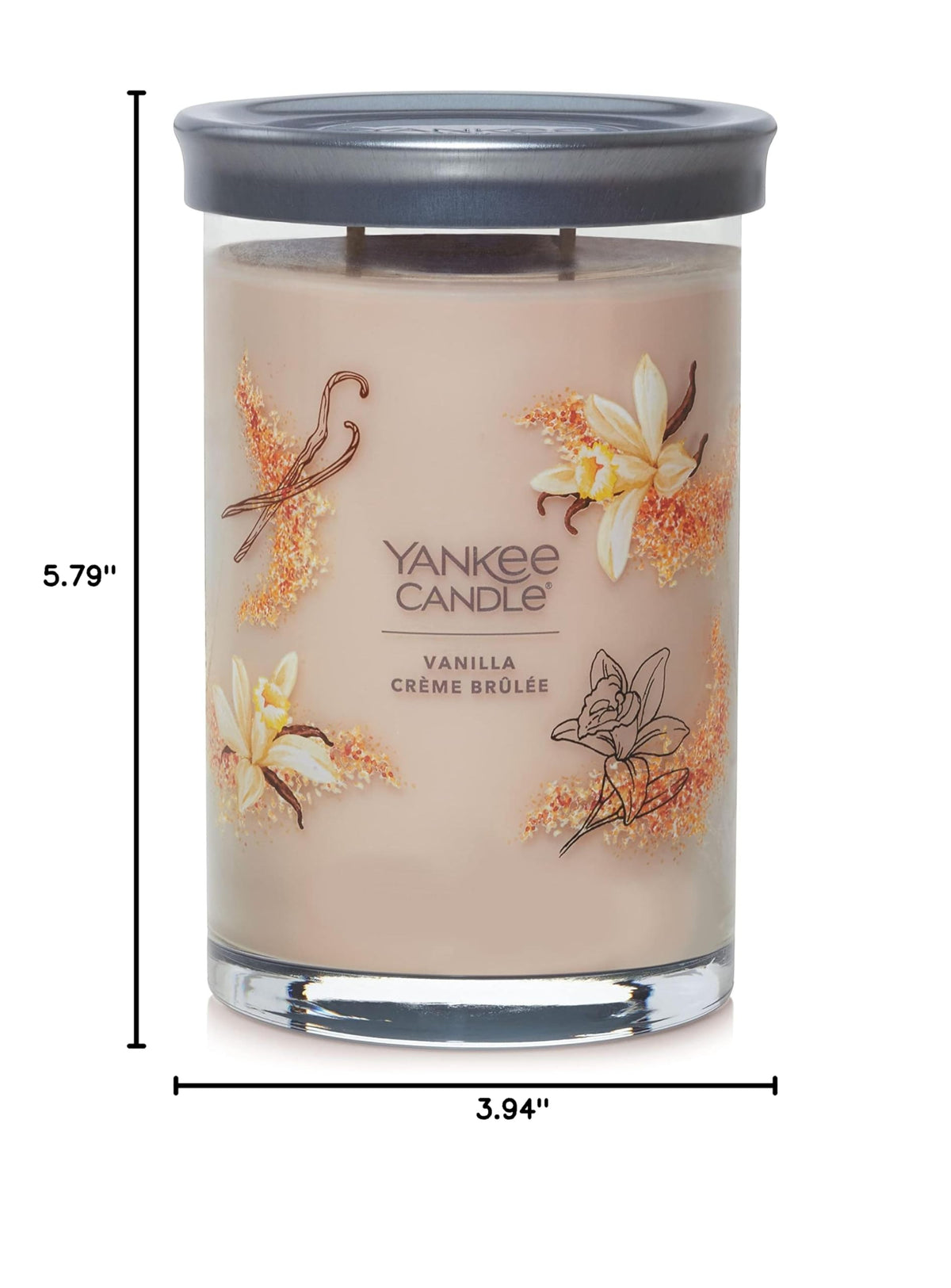 Vanilla Crème Brûlée Scented Candle (Vanilla Crème Brulee / 20oz)