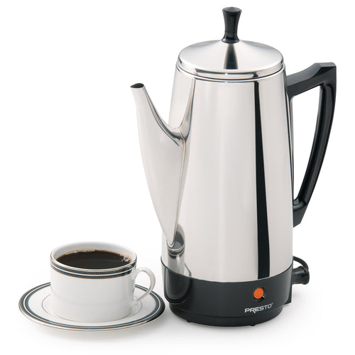 02811 Stainless Steel 12 (Silver / 12-Cups)