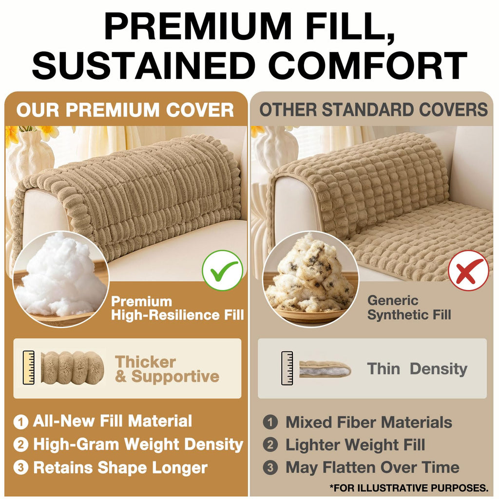 Couch Cover for Dogs (Khaki / 27.6"x88")