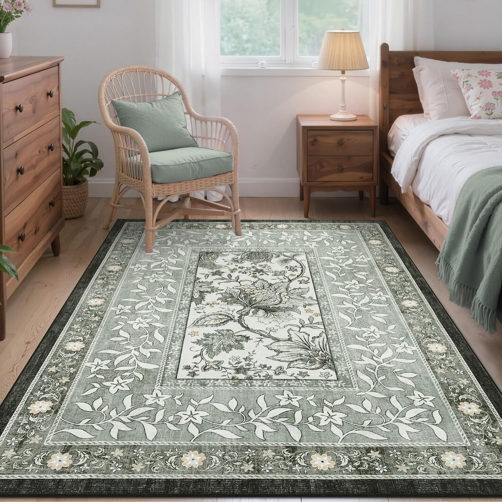 Area Rug (Provence Fog / 7' x 9' (Rectangular))