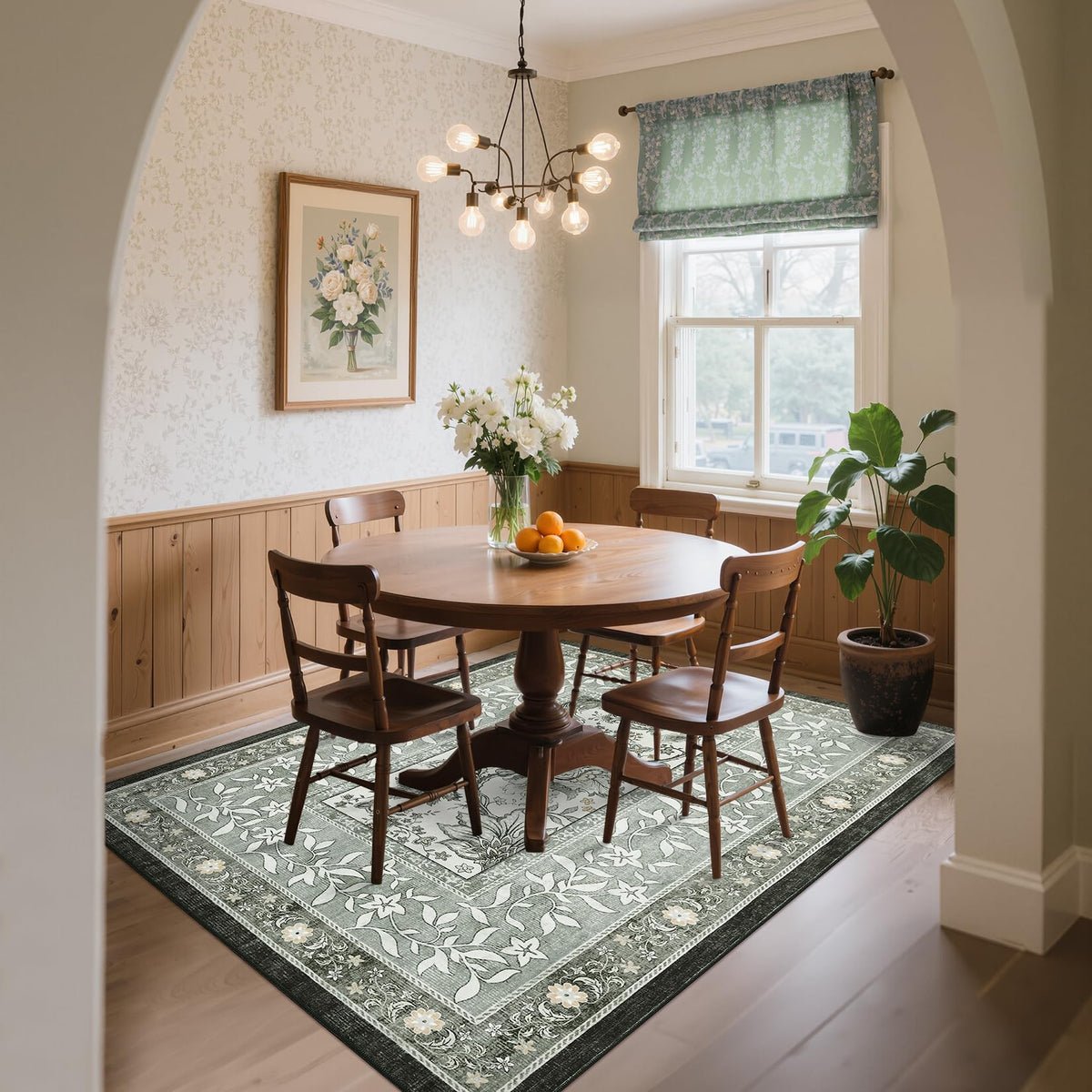 Provence 8x10 Area Rugs for Living Room (Provence Fog / 8' x 10' (Rectangular))
