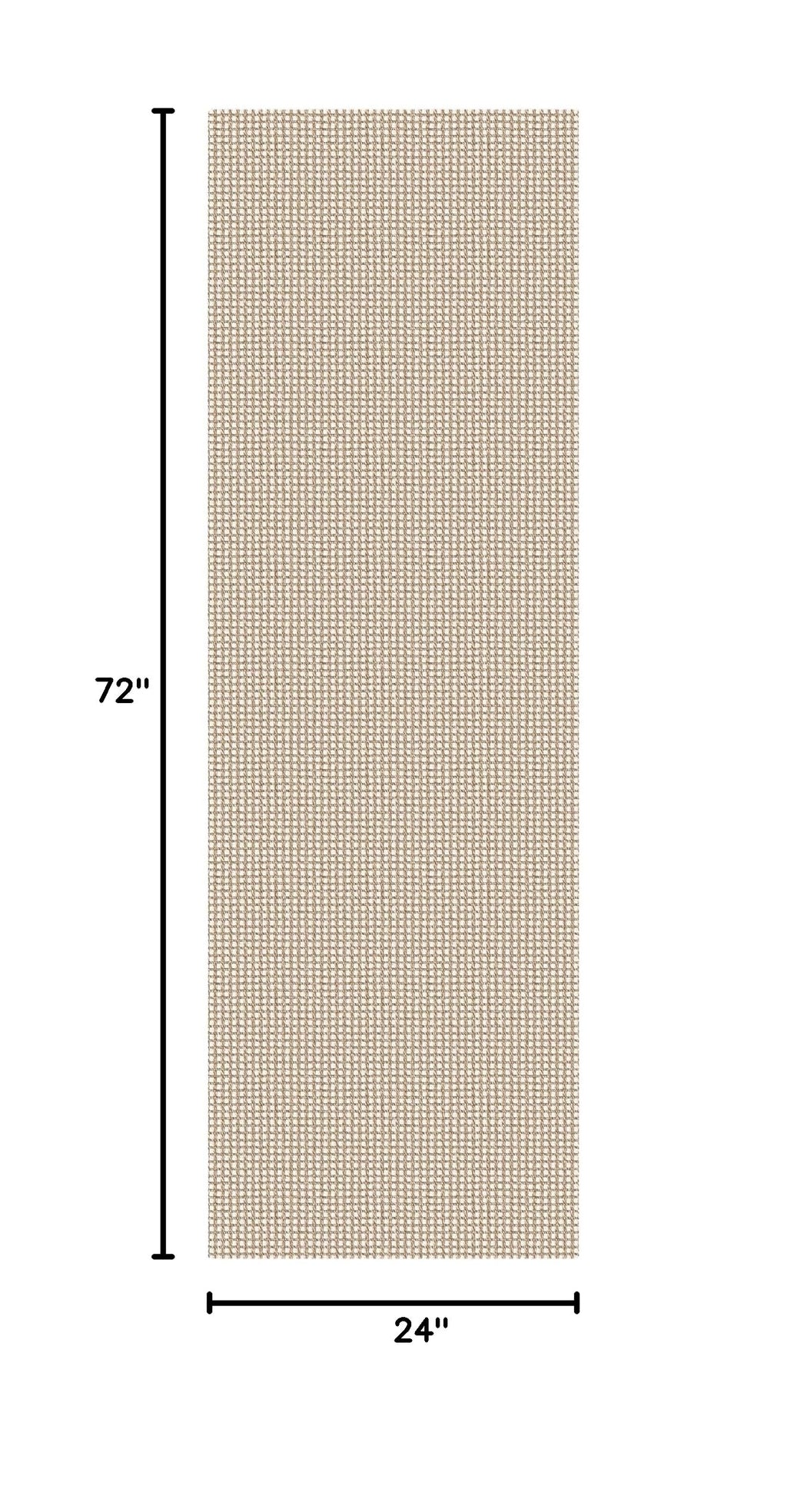 Runners for Hallways 2x6 ft Washable Kitchen Runner Non Slip Rubber Backed Hall Runners Cotton Entryway Runner Rugs for Indoor Backdoor Bedroom Kitchen (Ivory Beige / 2' x 6' (Runner))