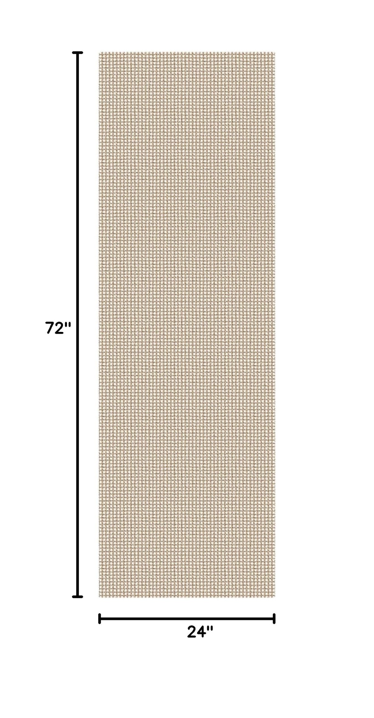 Runners for Hallways 2x6 ft Washable Kitchen Runner Non Slip Rubber Backed Hall Runners Cotton Entryway Runner Rugs for Indoor Backdoor Bedroom Kitchen (Ivory Beige / 2' x 6' (Runner))