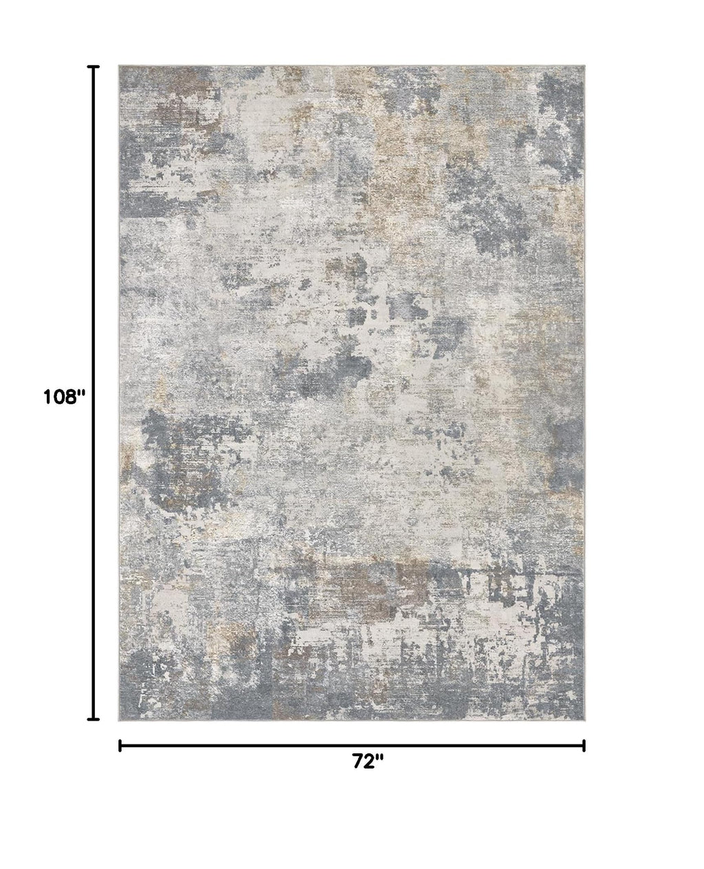 6x9 Area Rug Living Room Rugs (Blue Grey / 6' x 9' (Rectangular))