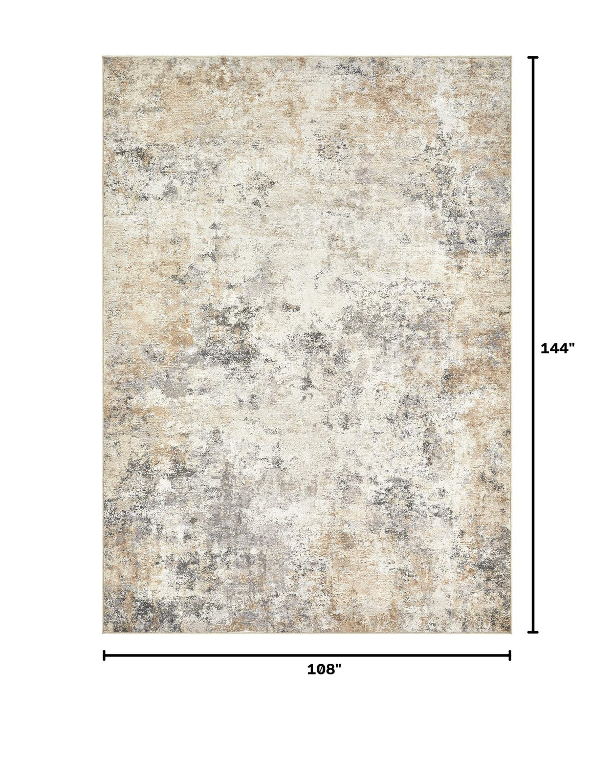9x12 Area Rug Living Room Rugs (Golden Grey / 9' x 12' (Rectangular))