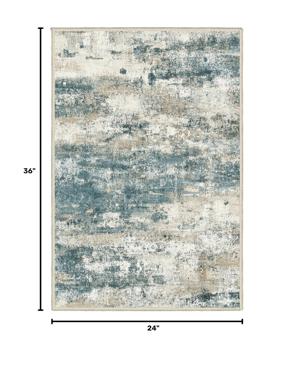 2x3 Area Rugs for Entryway (Navy Beige / 2' x 3' (Rectangular))