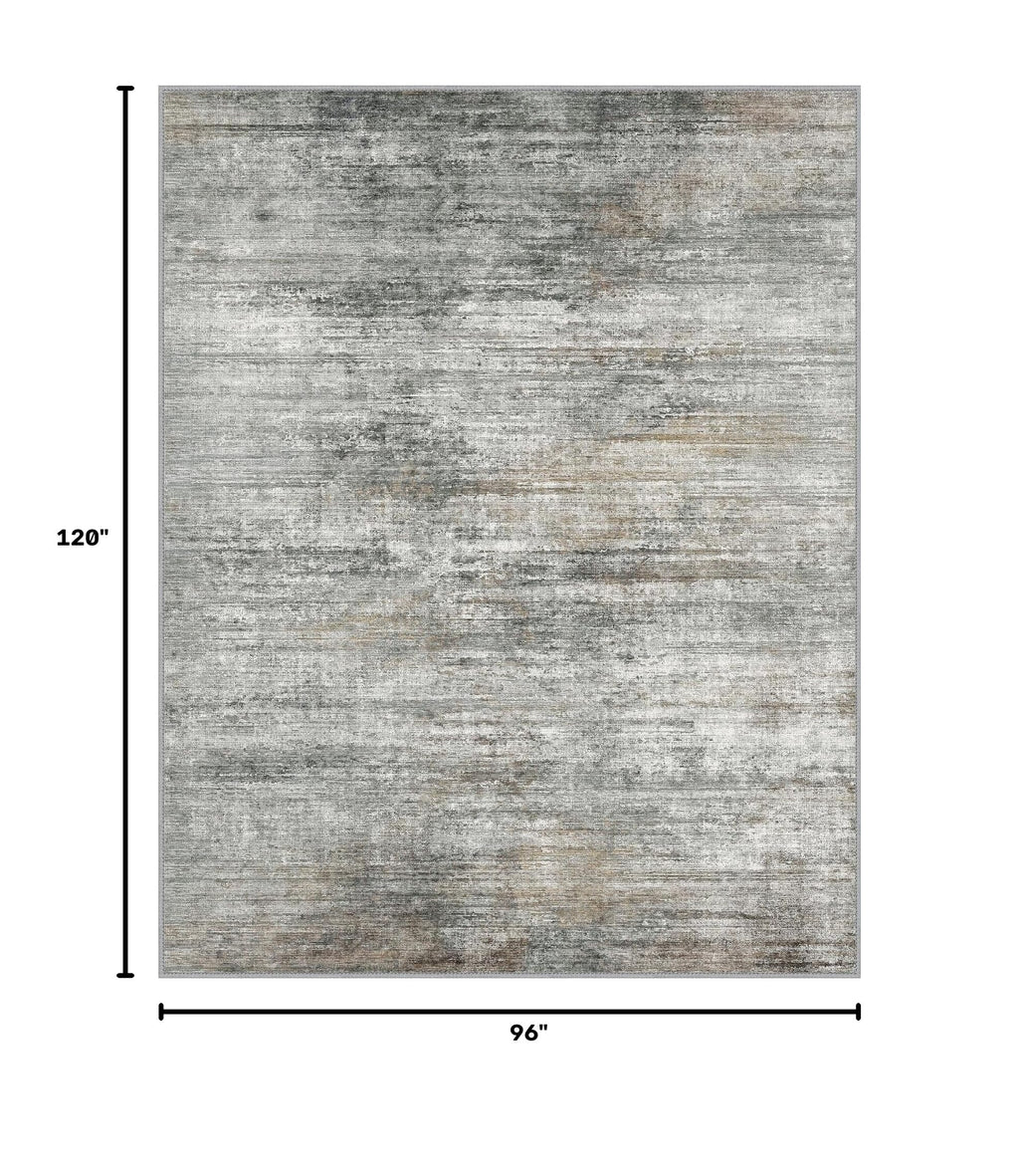 8x10 Area Rugs for Bedroom (Ash Gray/Brown / 8' x 10' (Rectangular))