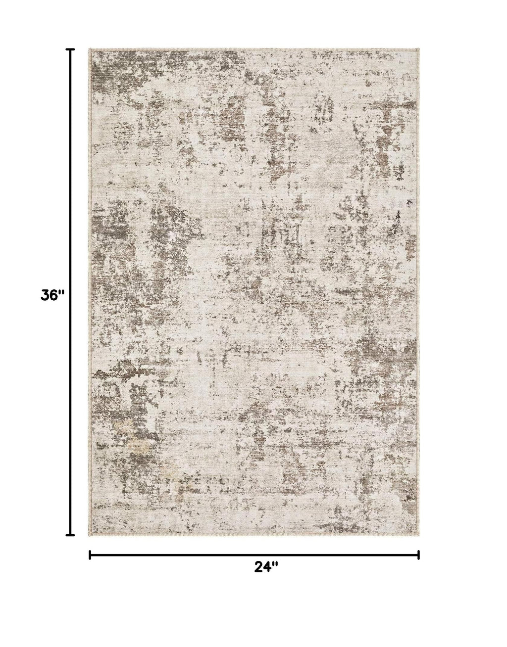 2x3 Entryway Area Rug (Dark Brown / 2' x 3' (Rectangular))