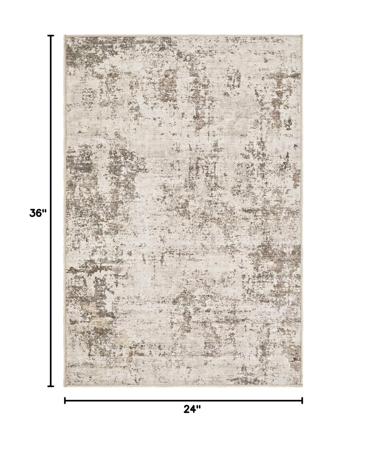 2x3 Entryway Area Rug (Dark Brown / 2' x 3' (Rectangular))