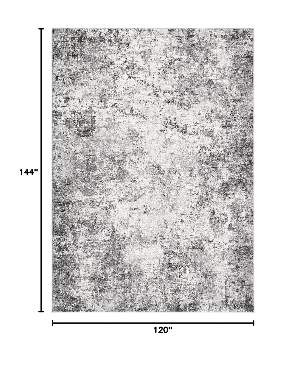 10x12 Area Rug Living Room Rugs (Grey / 10' x 12' (Rectangular))