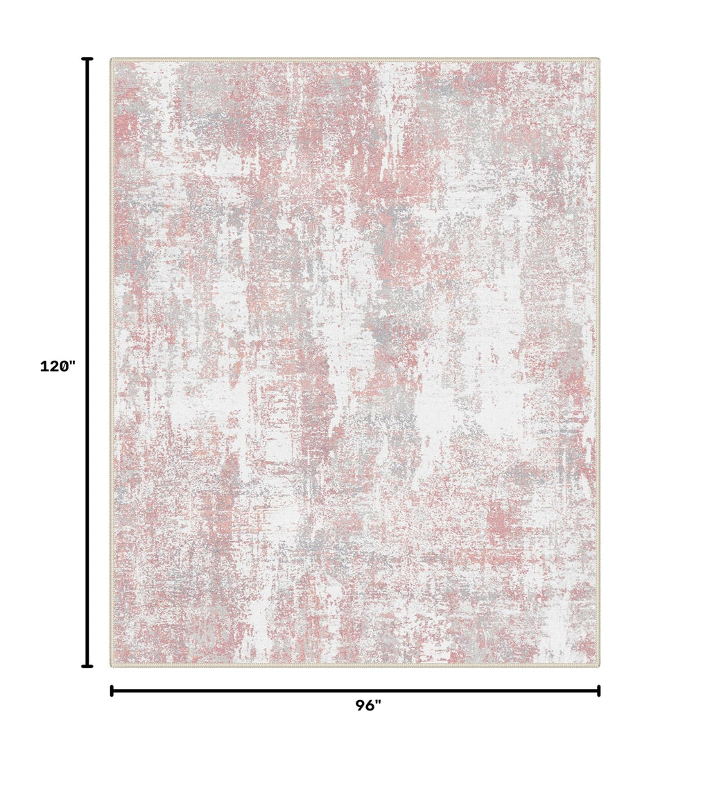 8x10 Area Rugs for Bedroom (Pink Grey / 8' x 10' (Rectangular))