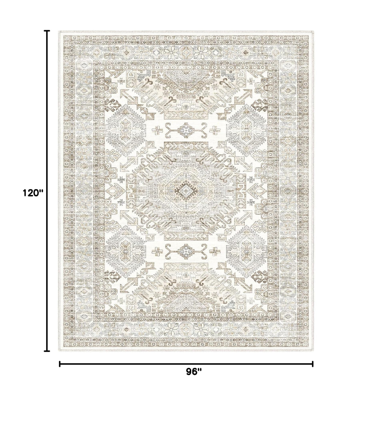 Area Rugs 8x10 for Living Room (Beige Neutral / 8' x 10' (Rectangular))