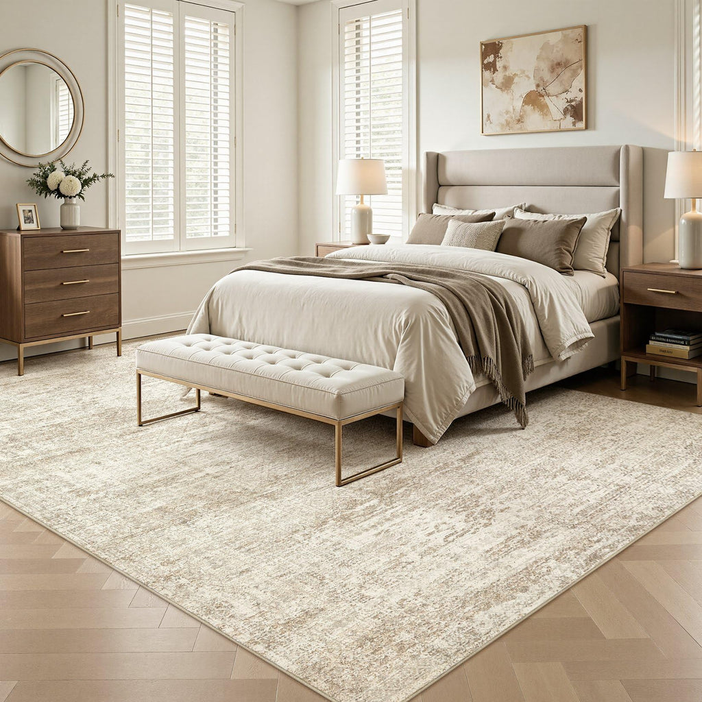 10x12 Area Rug Living Room Rugs (Beige/Brown / 10' x 12' (Rectangular))