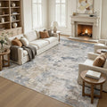 10x12 Area Rug Living Room Rugs (Blue Grey / 10' x 12' (Rectangular))